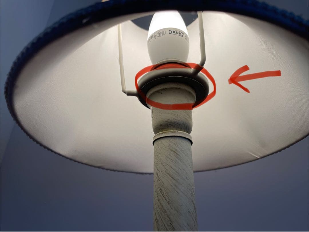 アンティーク風テーブルランプ （2個セット）