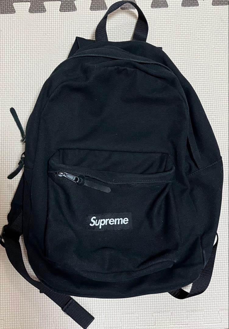 h*a様 Supreme Canvas Backpack Black box l