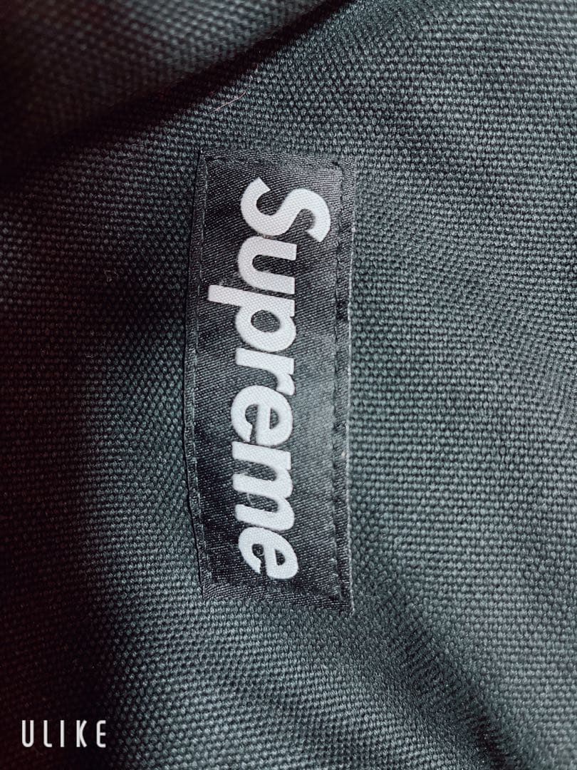 h*a様 Supreme Canvas Backpack Black box l