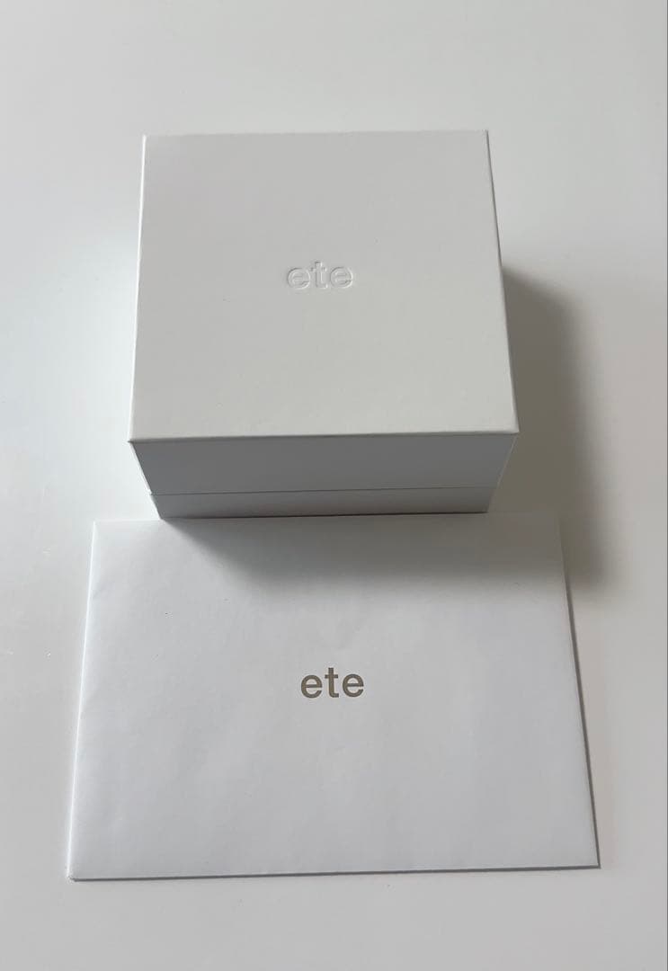 ete レディース バングル パール装飾