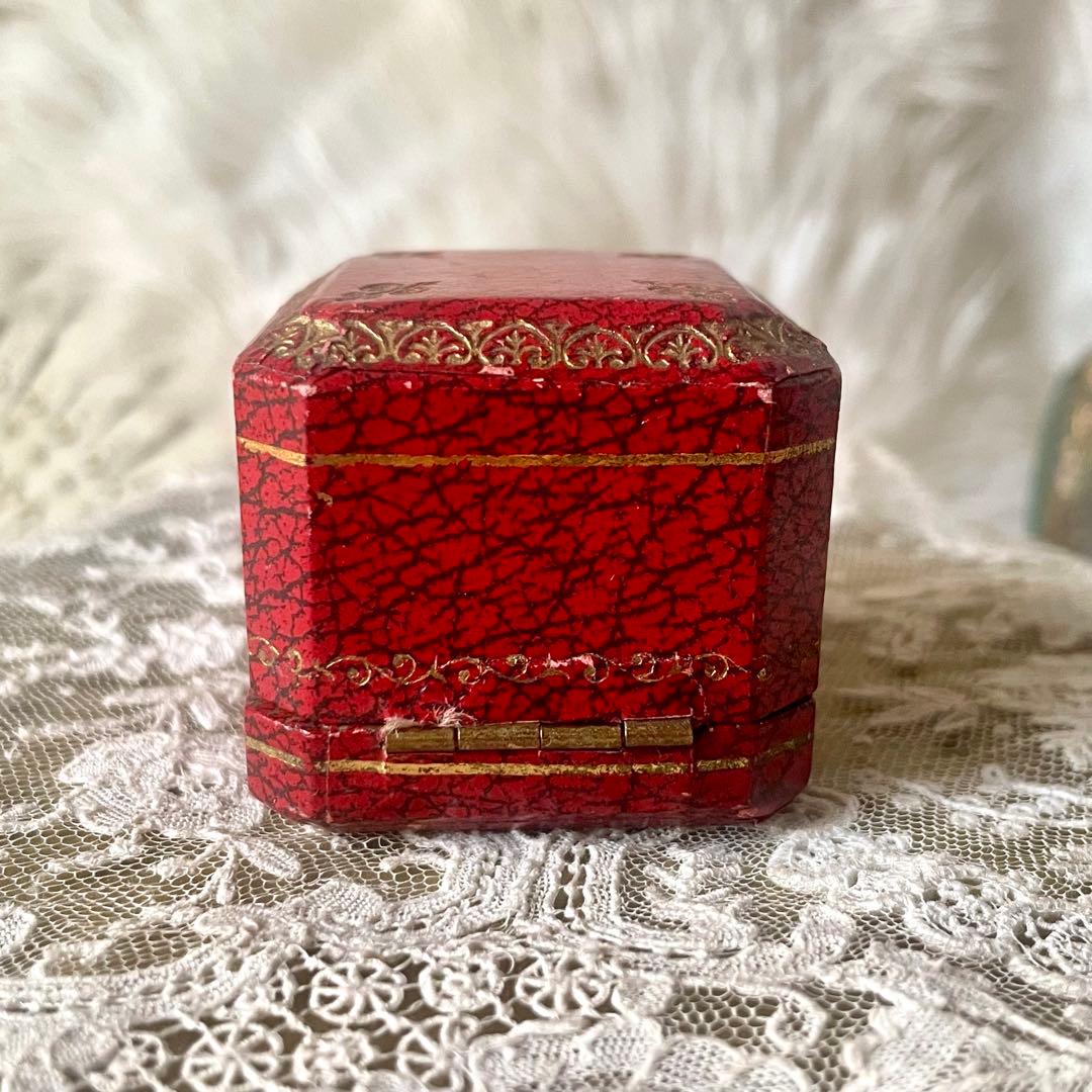 りむ　　リング用ジュエリーボックスアクセサリーケース　フランスアンティーク