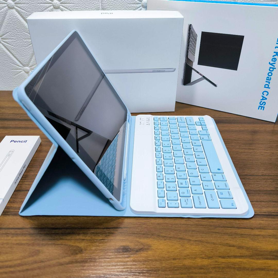 iPad 第9世代 64GB、タッチペン、キーボードとケースセット