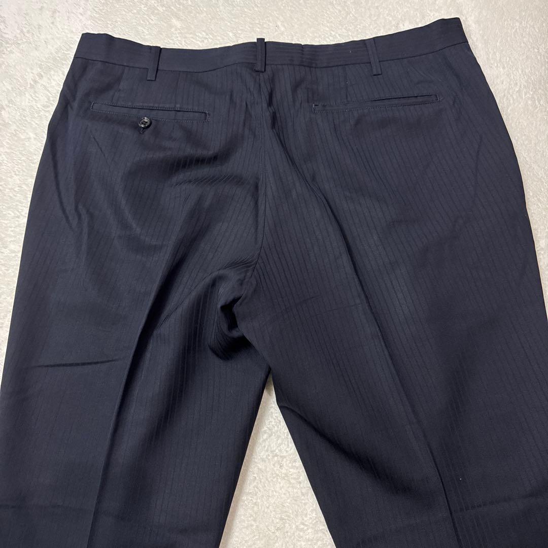 極美品 タケオキクチ セットアップ スーツ ストライプ 赤タグ 高級 2XL