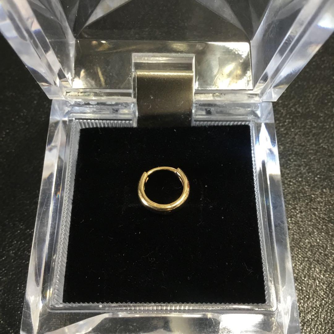 スタージュエリー　K18 フープ　ピアス　0,8g 片方