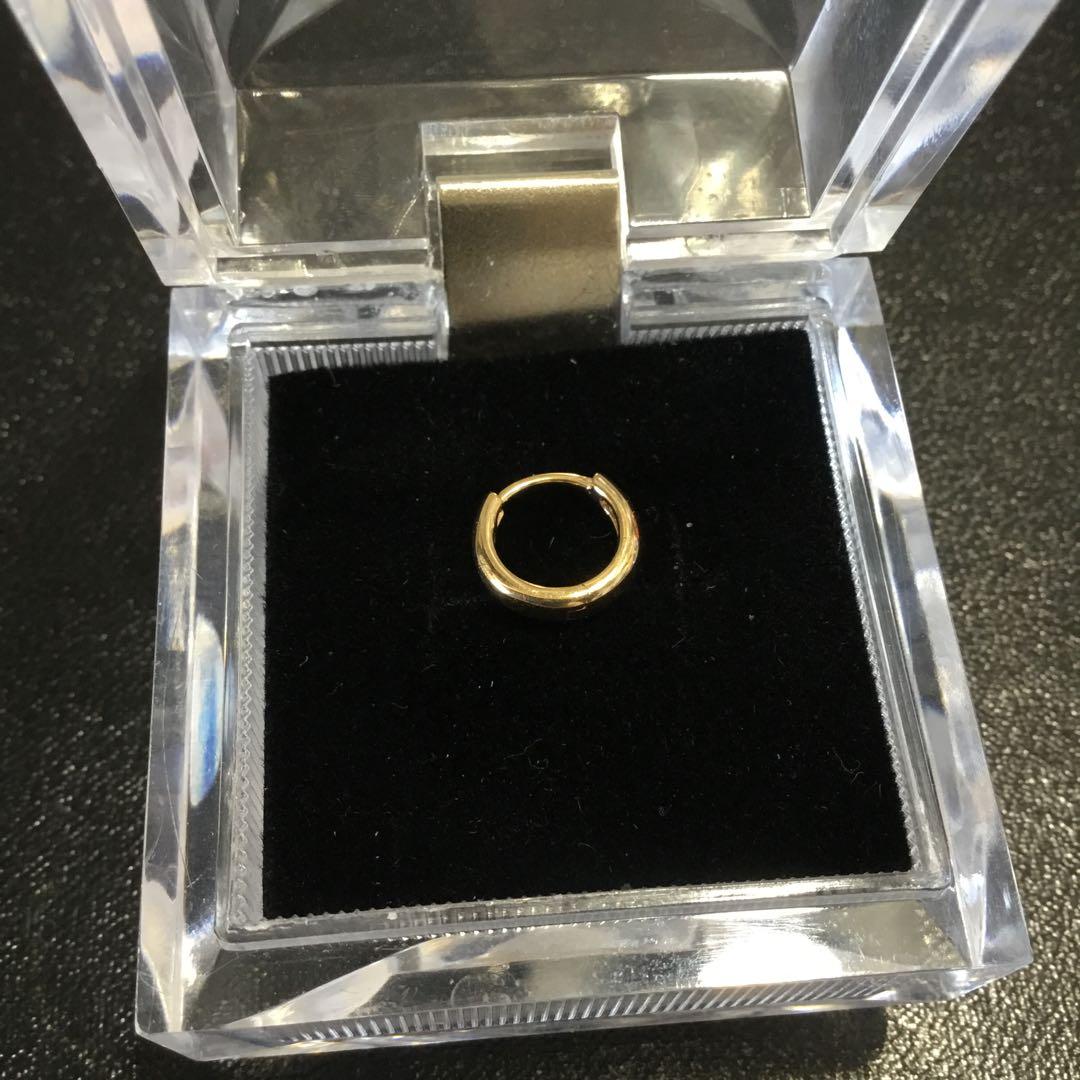 スタージュエリー　K18 フープ　ピアス　0,8g 片方