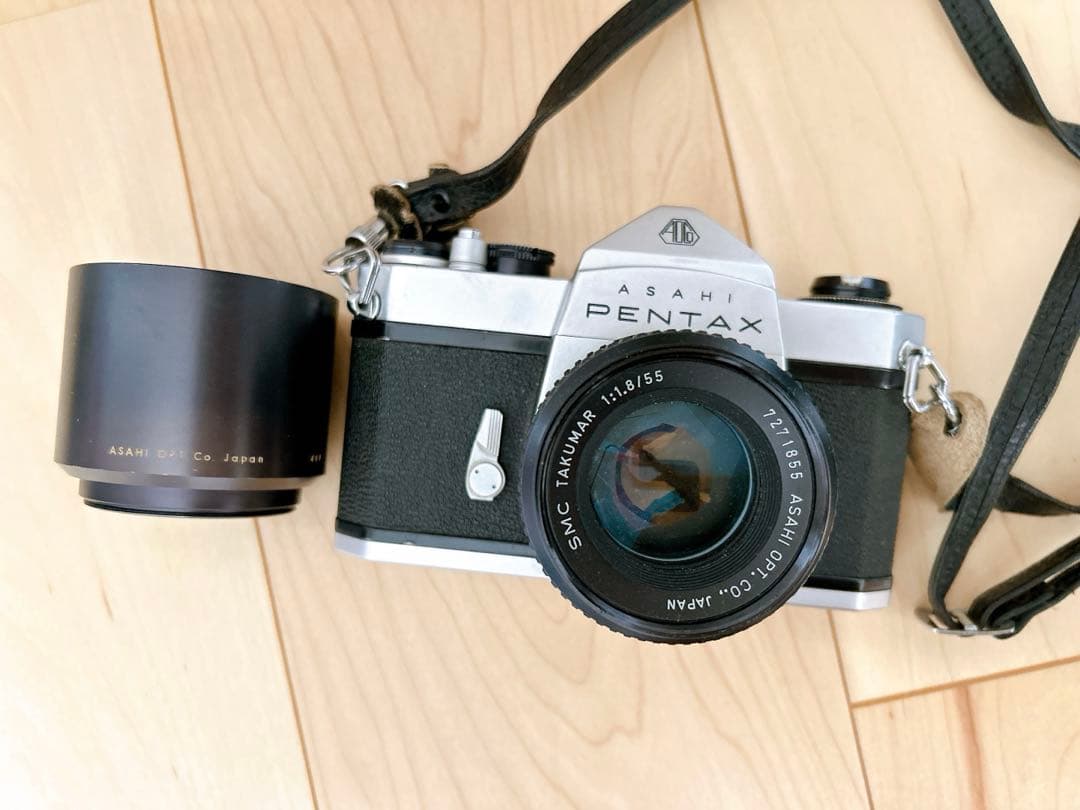 PENTAX フィルムカメラ 一眼レフ カメラ SL+Takumar