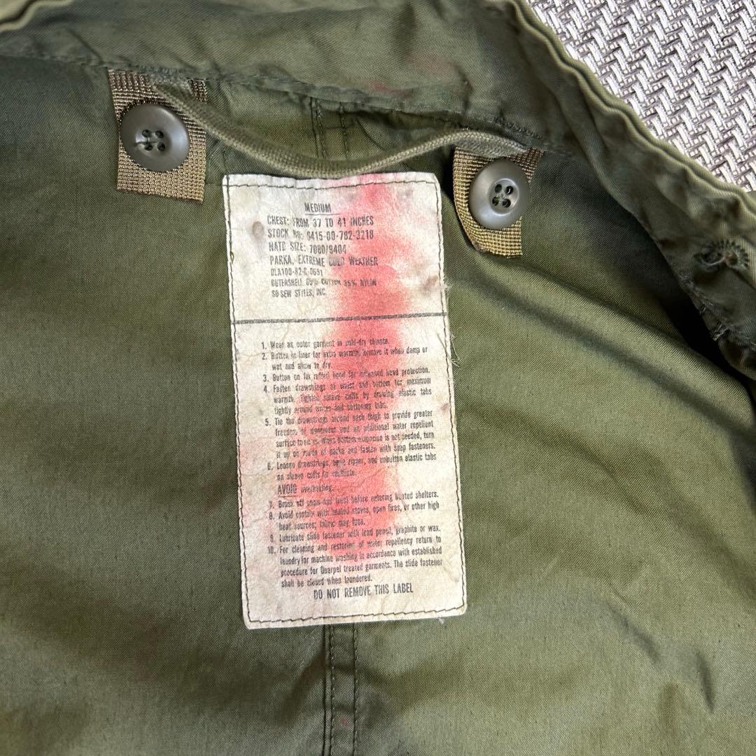M-65モッズコート ヴィンテージ ミリタリージャケット 80s 実物