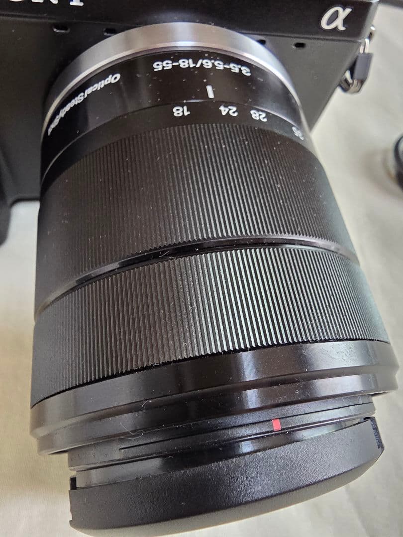 sony nex-7 ズームレンズキット　英語表示　シャッター数100以下