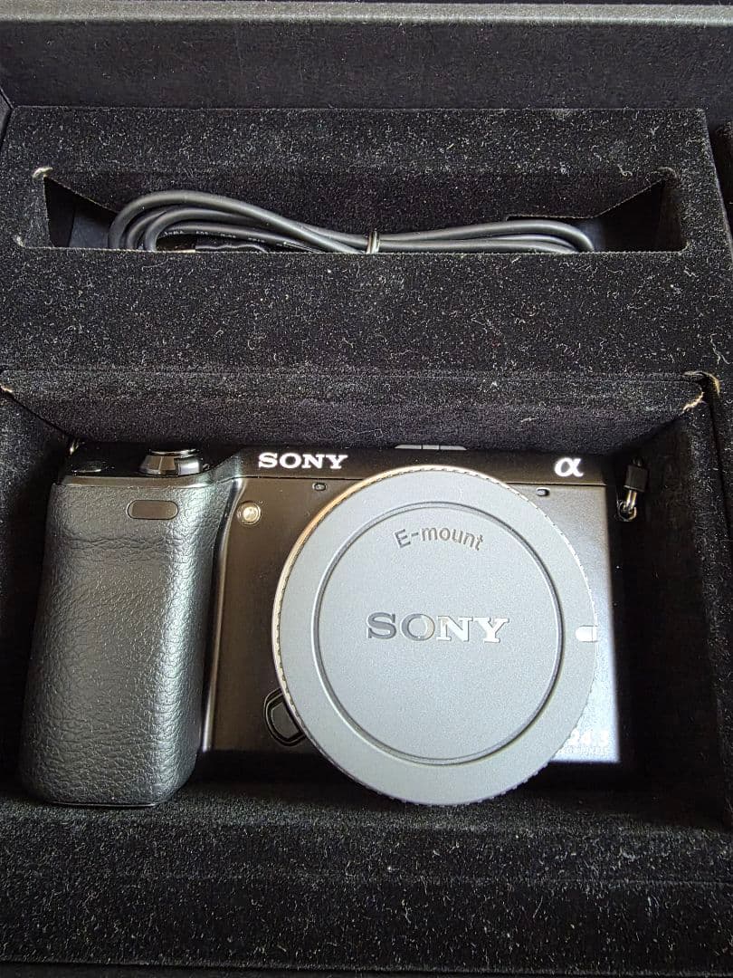 sony nex-7 ズームレンズキット　英語表示　シャッター数100以下