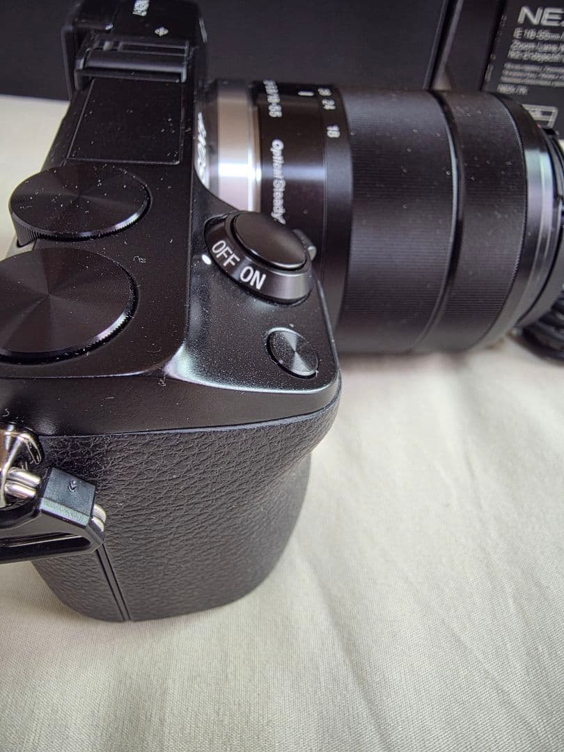 sony nex-7 ズームレンズキット　英語表示　シャッター数100以下
