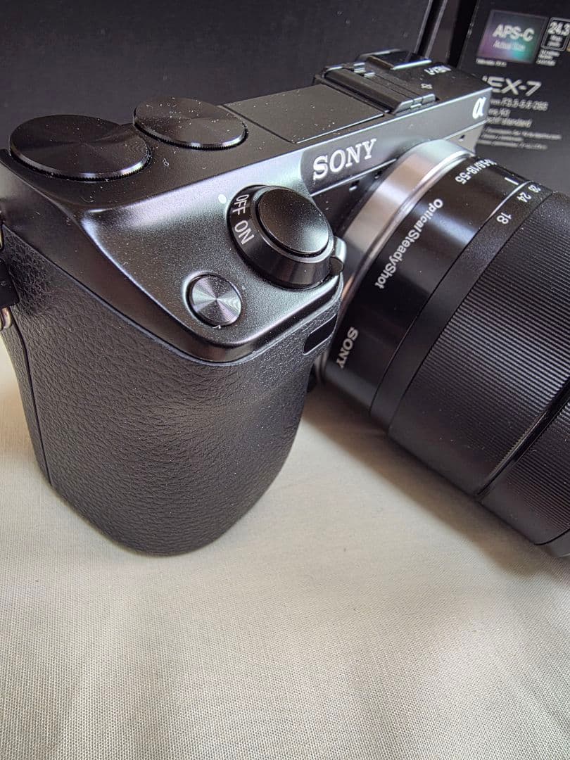 sony nex-7 ズームレンズキット　英語表示　シャッター数100以下
