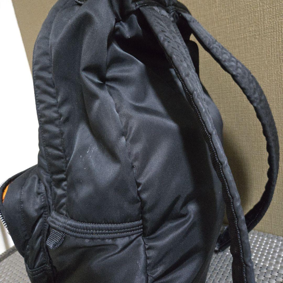 【PORTER】　タンカー黒 ナイロン バックパック