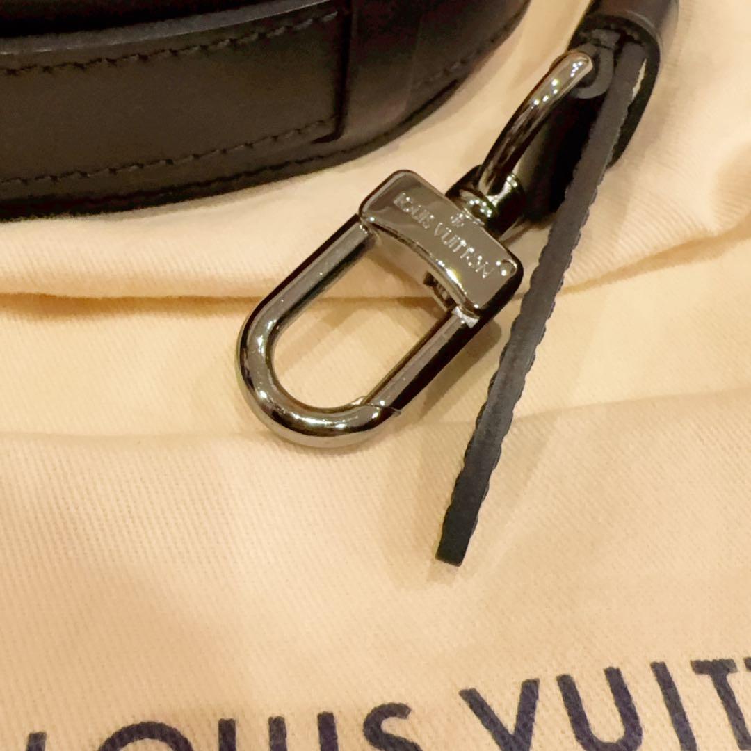 極美品 正規 ルイヴィトン モノグラム エクリプス キーポル バンドリエール55