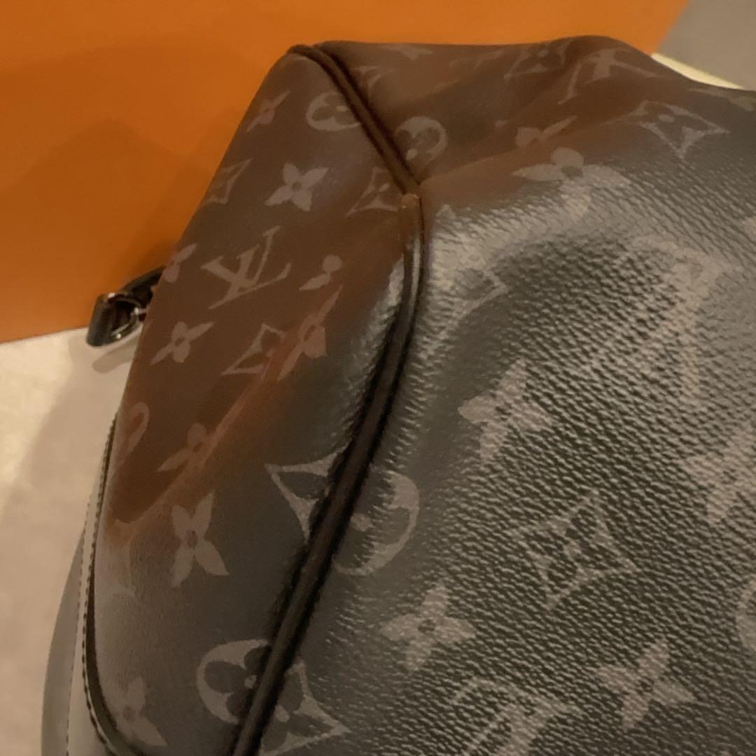 極美品 正規 ルイヴィトン モノグラム エクリプス キーポル バンドリエール55