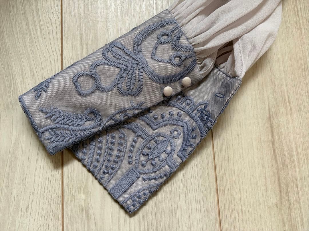 ANDRESD　ダマスクギャザードレス