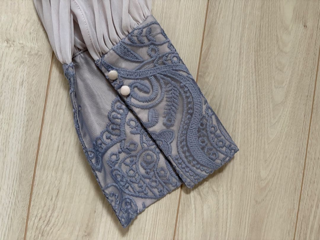 ANDRESD　ダマスクギャザードレス