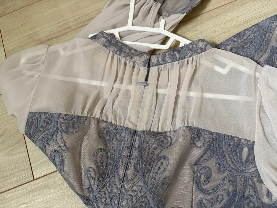 ANDRESD　ダマスクギャザードレス