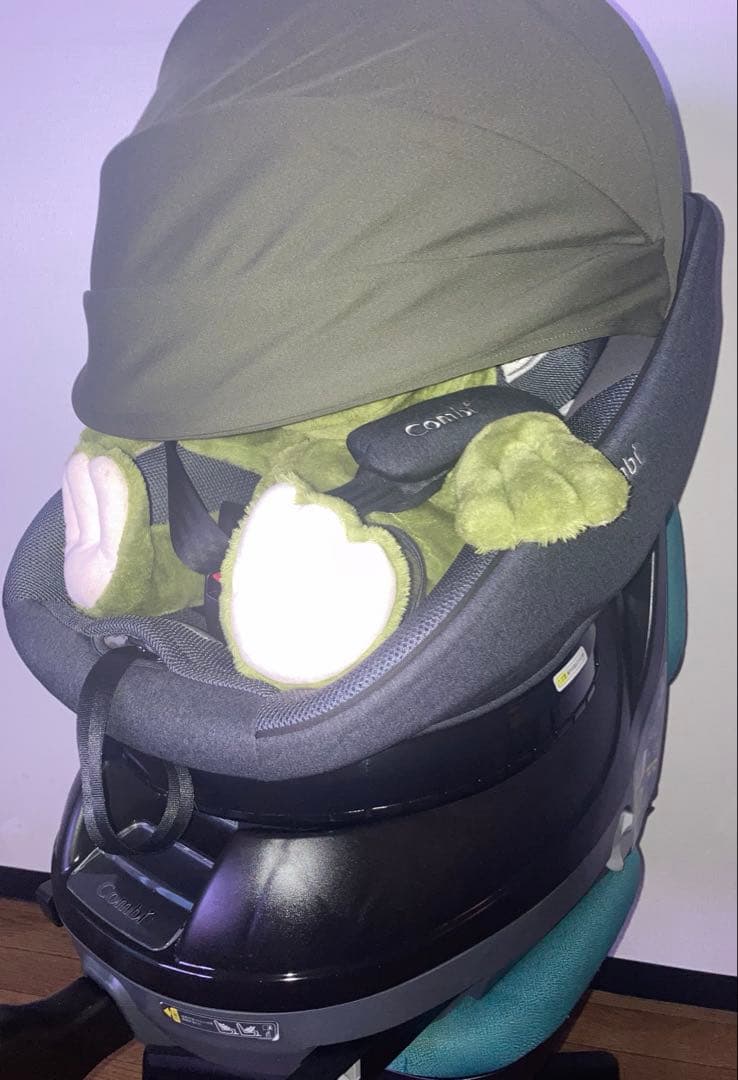 コンビ⭐️クルムーヴアドバンスISOFIXJP590チャイルドシートクリーニング済