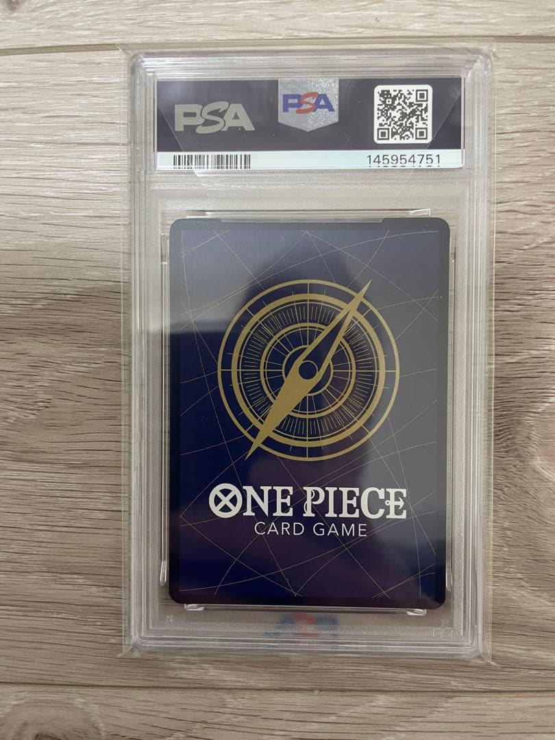 ワンピースカードゲーム モンキー・D・ルフィ 手配書op13-118 psa10