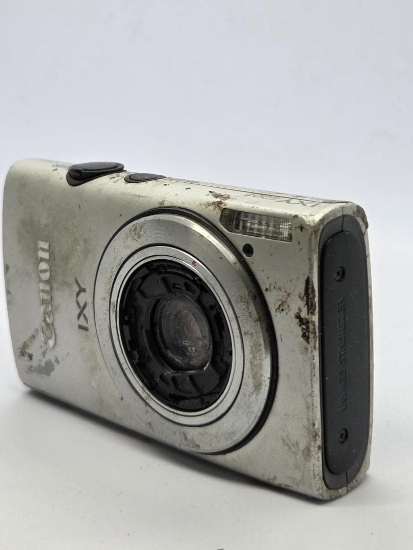 【ジャンク】キャノン Canon IXY 600F シルバー デジタルカメラ