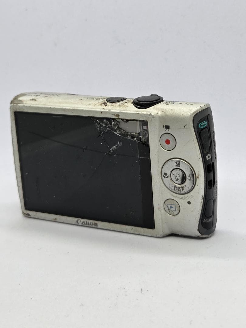 【ジャンク】キャノン Canon IXY 600F シルバー デジタルカメラ