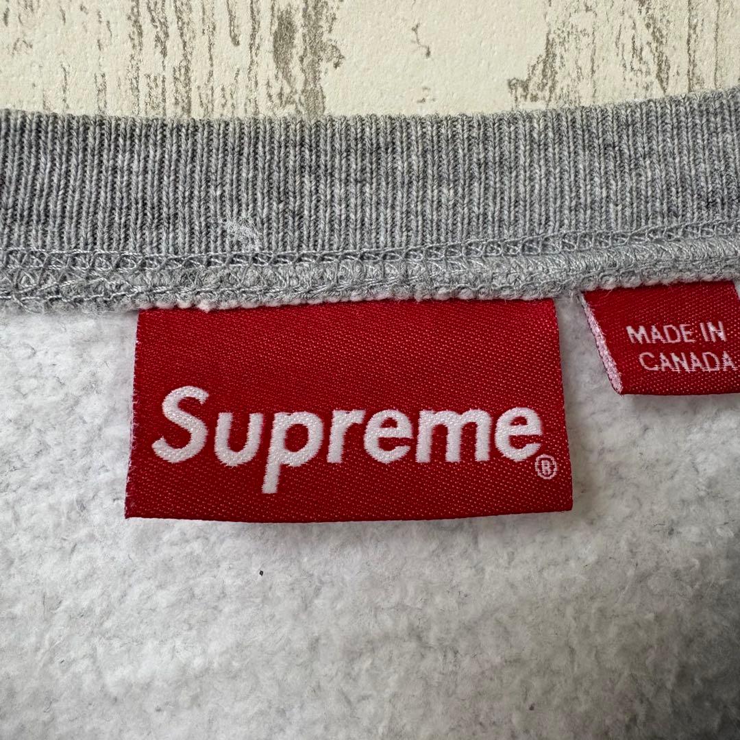 【激レア】SUPREME シュプリーム　スウェット　トレーナー　Sロゴ　ゆるだぼ