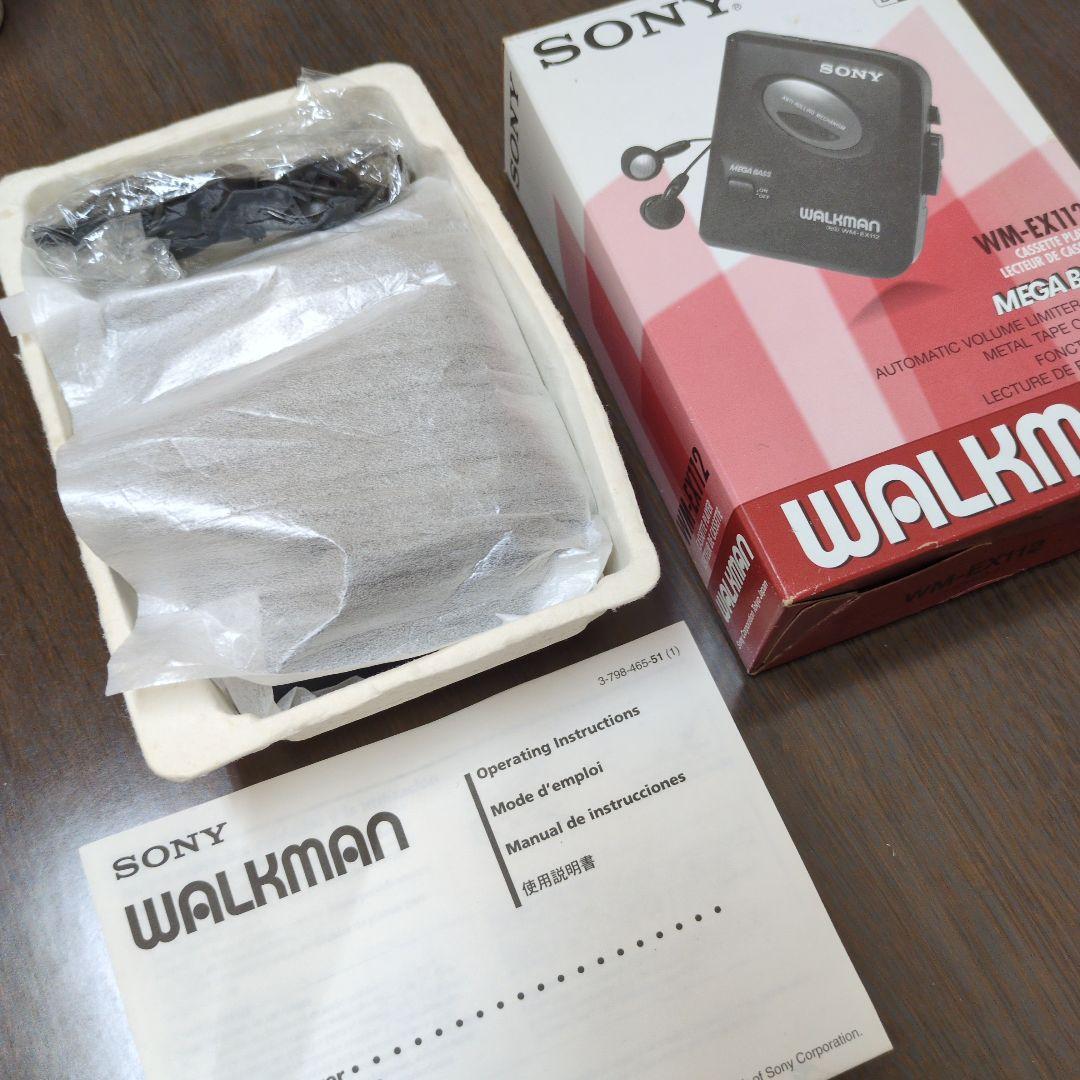 ソニー　ウォークマン　WALKMAN　SONY　WM-EX112　レア　カセット