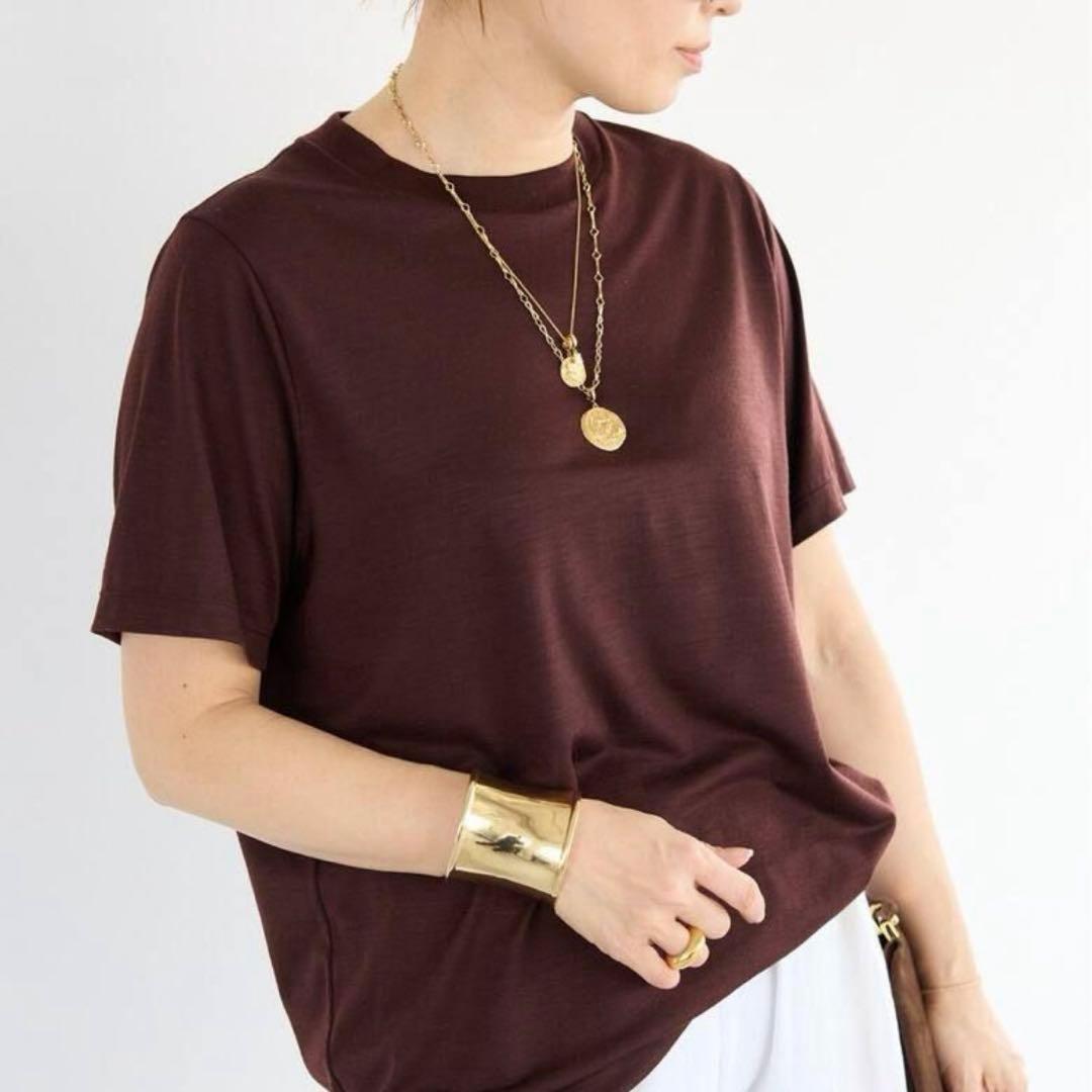 【Deuxieme Classe】 Prime wool jerseyTシャツ