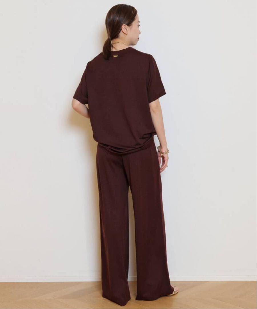 【Deuxieme Classe】 Prime wool jerseyTシャツ