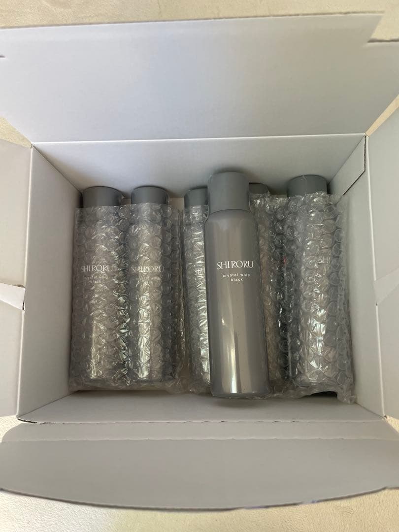 【新品未開封】SHIRORU クリスタルホイップ 6本セットおまけ付き