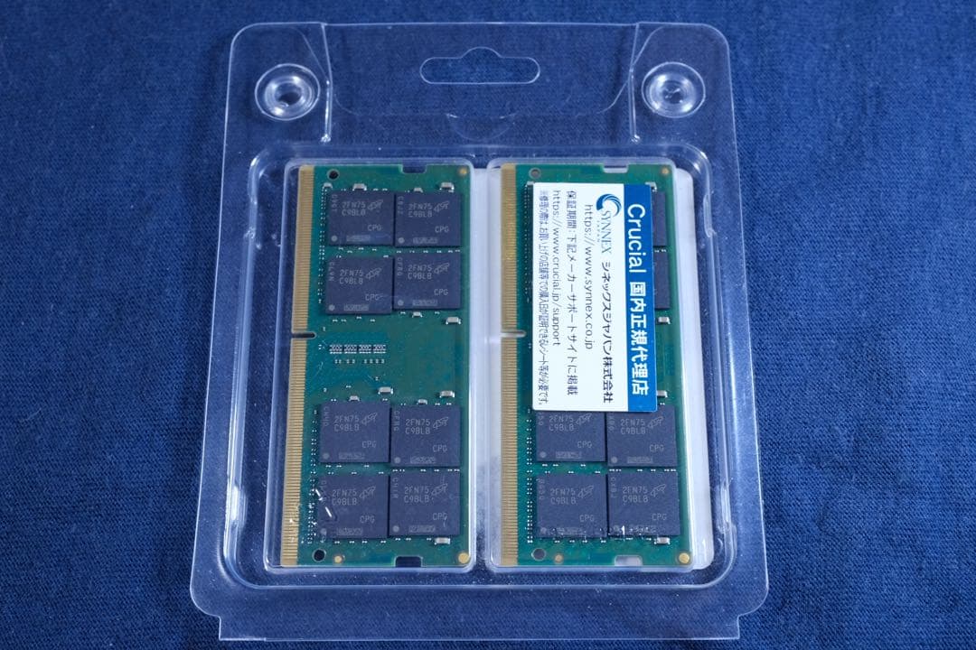 Crucial 32GB DDR4-2666 SO-DIMM メモリーキット