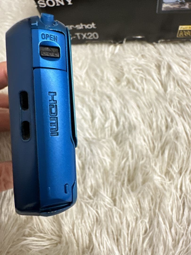 SONY コンパクト デジタルカメラ Cyber-shot DSC-TX20 青