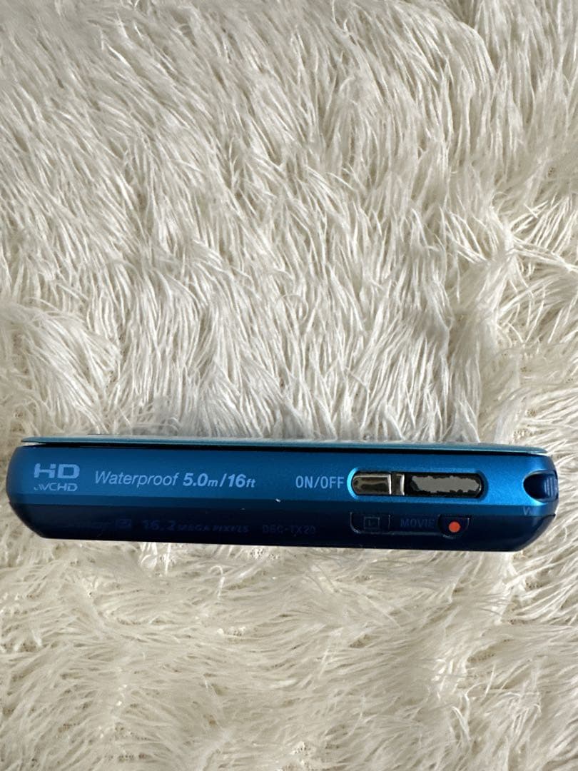 SONY コンパクト デジタルカメラ Cyber-shot DSC-TX20 青