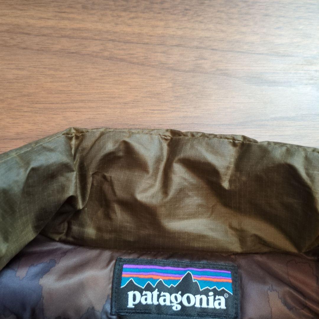 ※かかさま　patagonia ダウンジャケット オリーブ