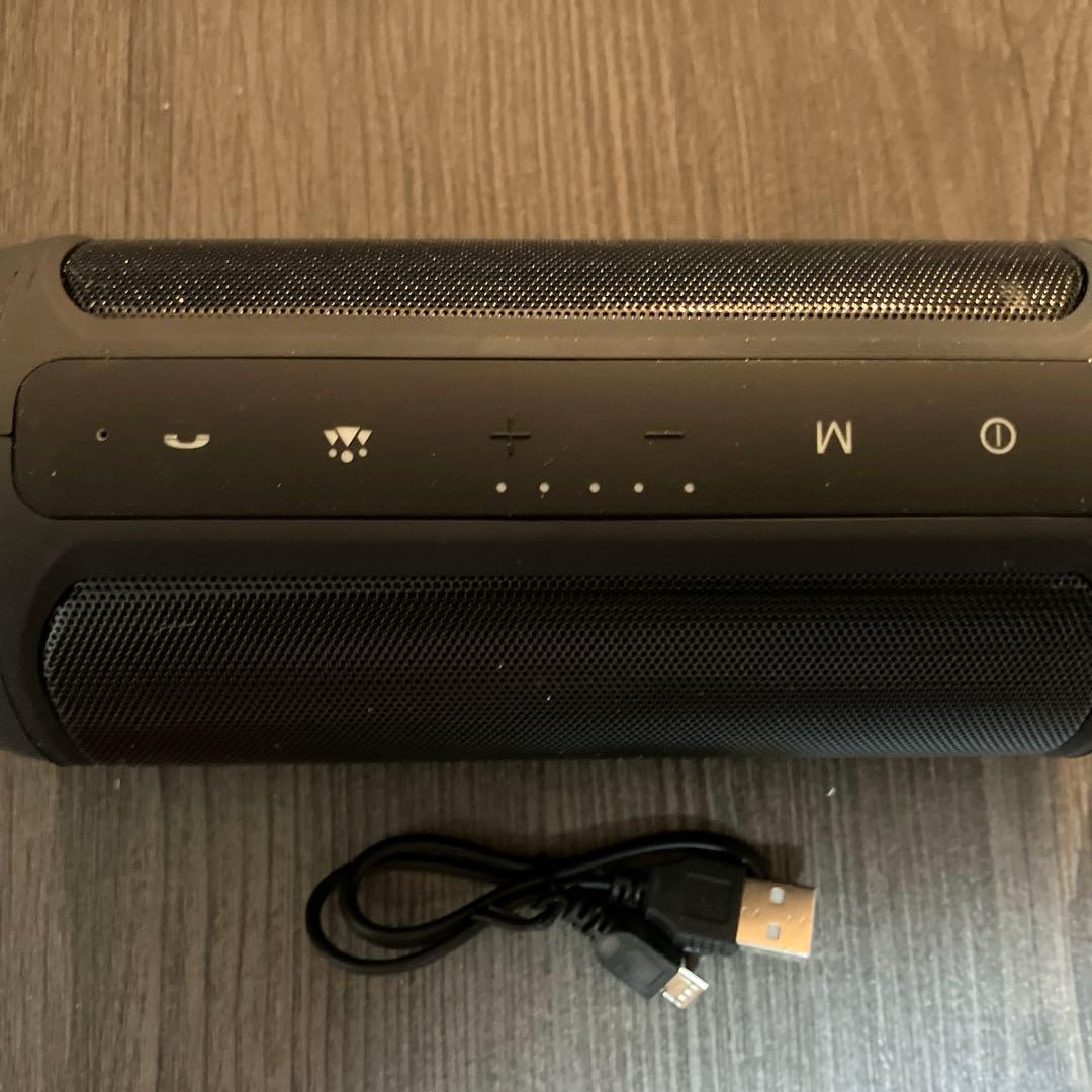 新品 Bluetooth ポータブル ワイヤレススピーカー 黒