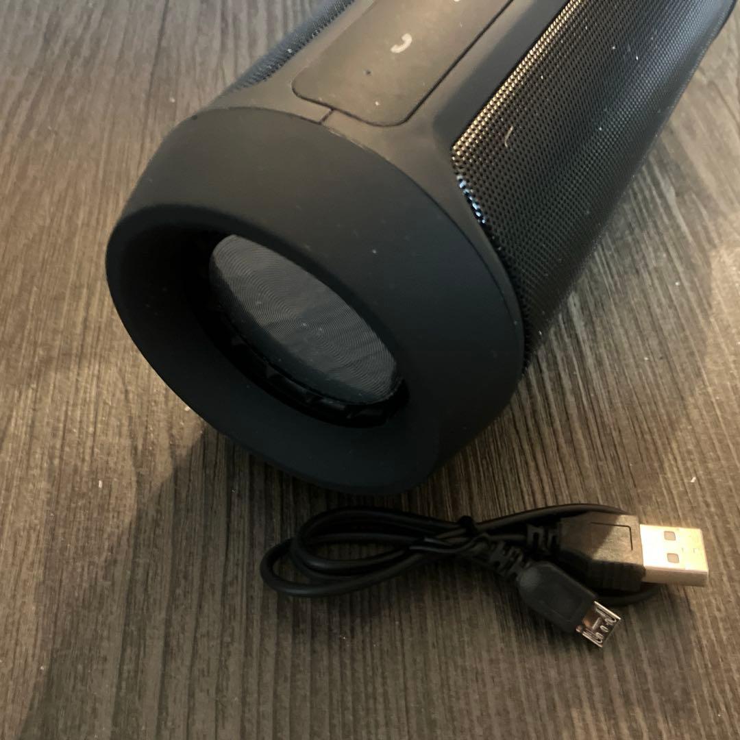 新品 Bluetooth ポータブル ワイヤレススピーカー 黒
