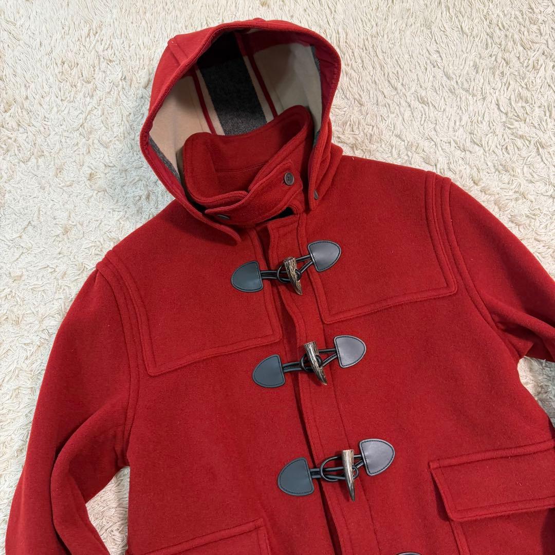 【希少サイズ2XL】　バーバリー ダッフルコート 現行タグ メガチェック　ウール