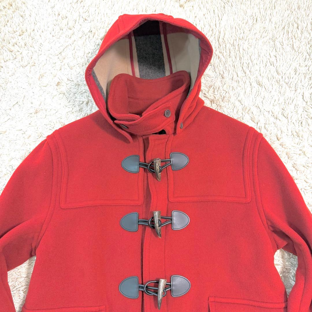 【希少サイズ2XL】　バーバリー ダッフルコート 現行タグ メガチェック　ウール