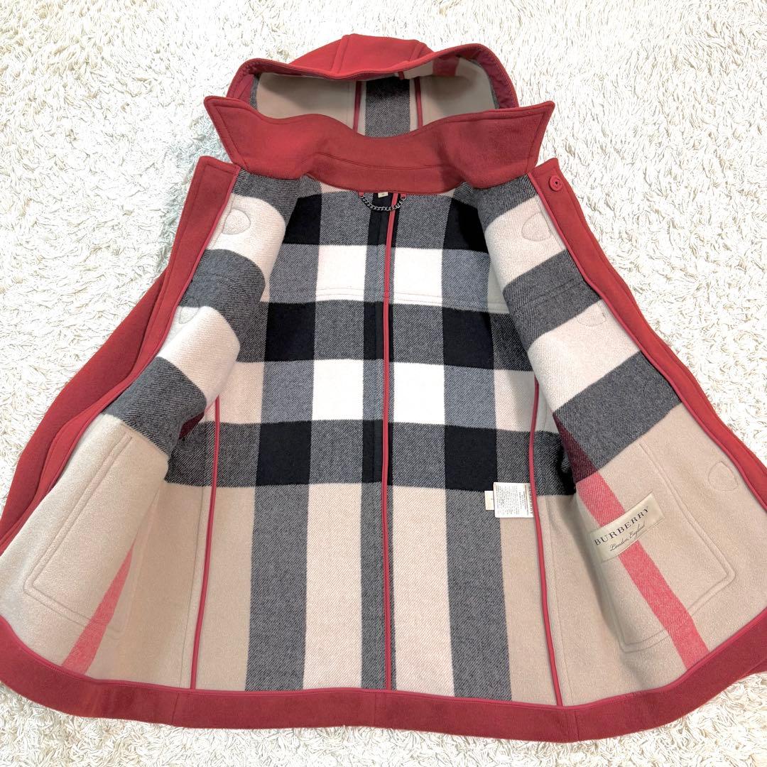 【希少サイズ2XL】　バーバリー ダッフルコート 現行タグ メガチェック　ウール