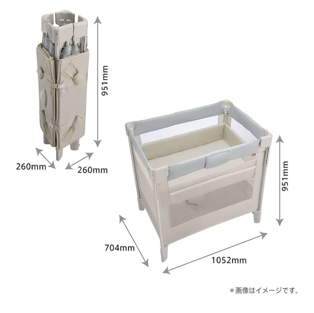 美品 Aprica ココネルエアーAB ホワイトグレー