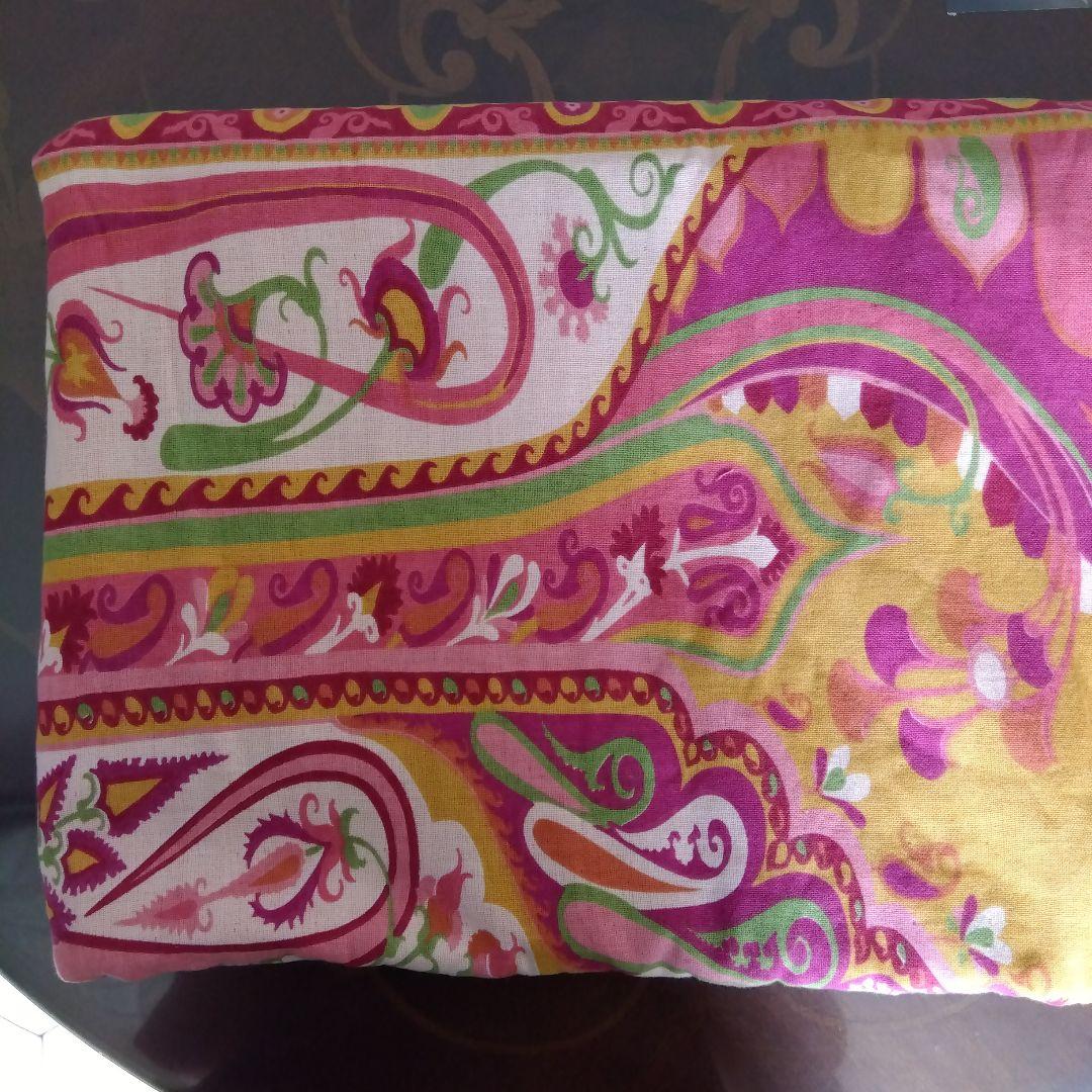 【未使用品】ETRO エトロ タオルケット 140cmx200cm 綿100%