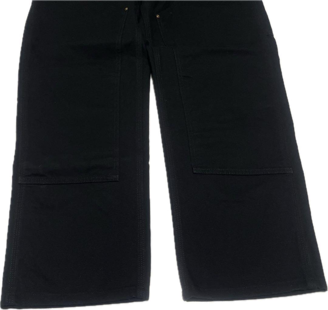 carhartt カーハート　ダブルニーパンツ　32インチ ブラック　メキシコ製