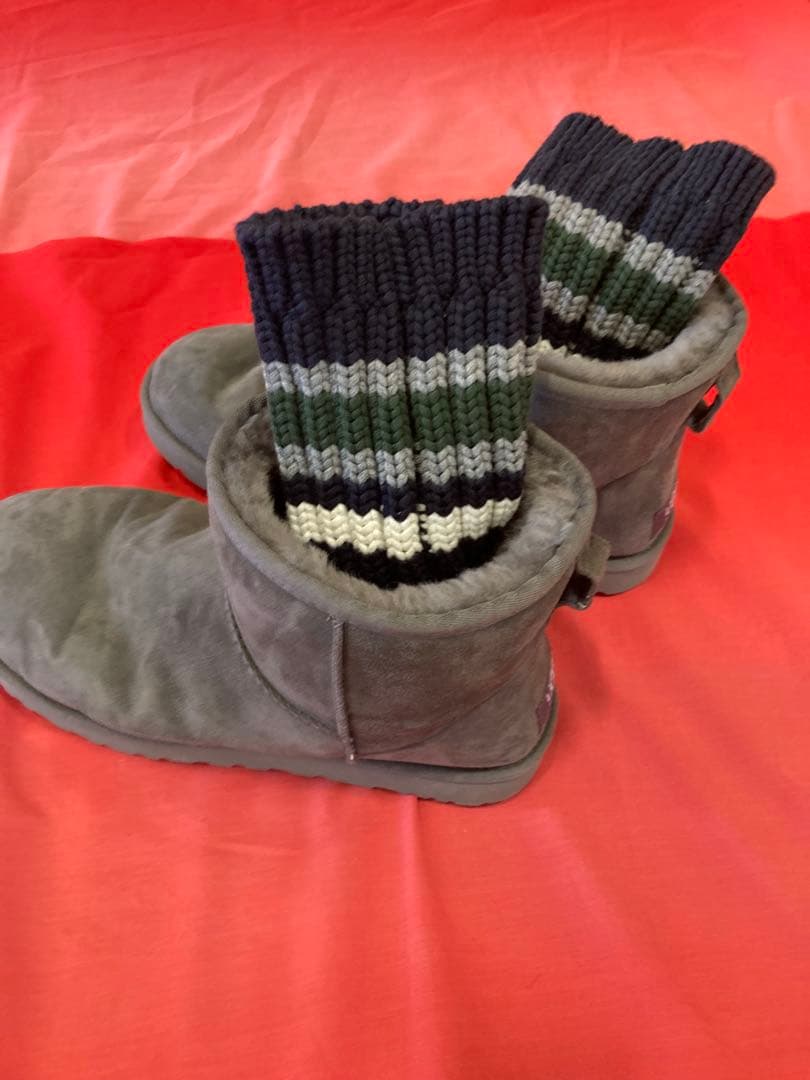 sacai✖️UGGー　ニットドッキングムートンプーツ30