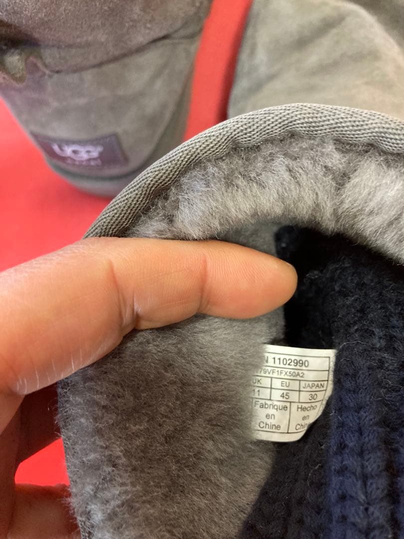 sacai✖️UGGー　ニットドッキングムートンプーツ30