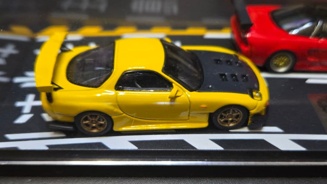 modeler's入手困難1/64 頭文字D 高橋啓介RX-7 北条豪NSX