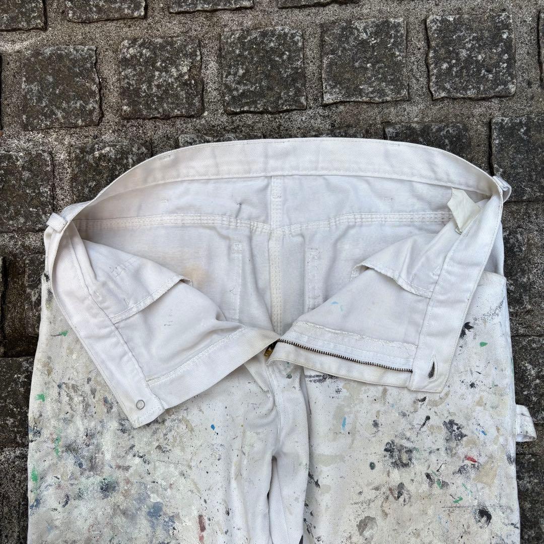 一点物 Dickies ディッキーズ 白ペインター ペンキ飛び