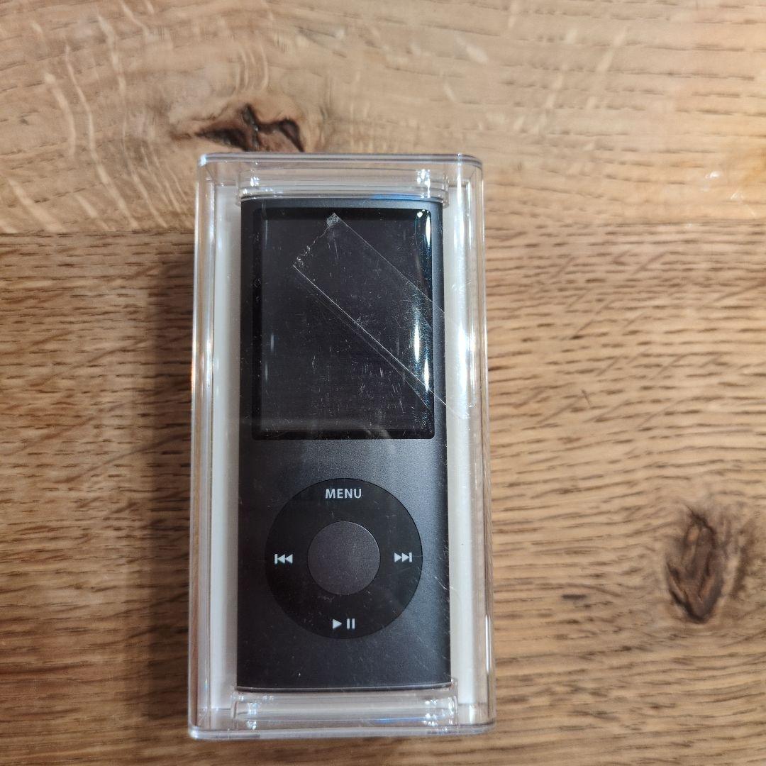 【新品未開封！】iPod nano 第四世代 ブラック ８ギガ