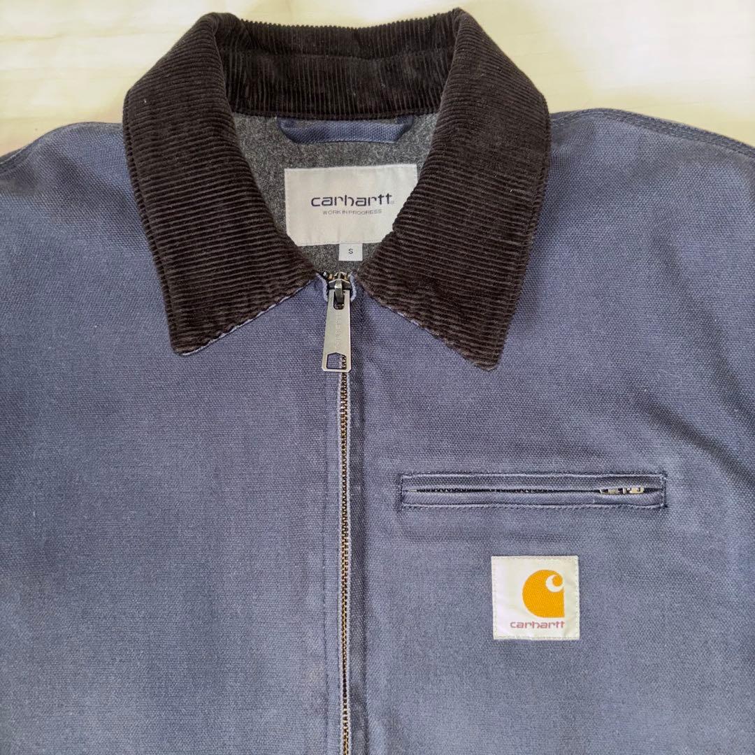 ジャケット・アウター Carhartt DETROIT JACKET - Navy