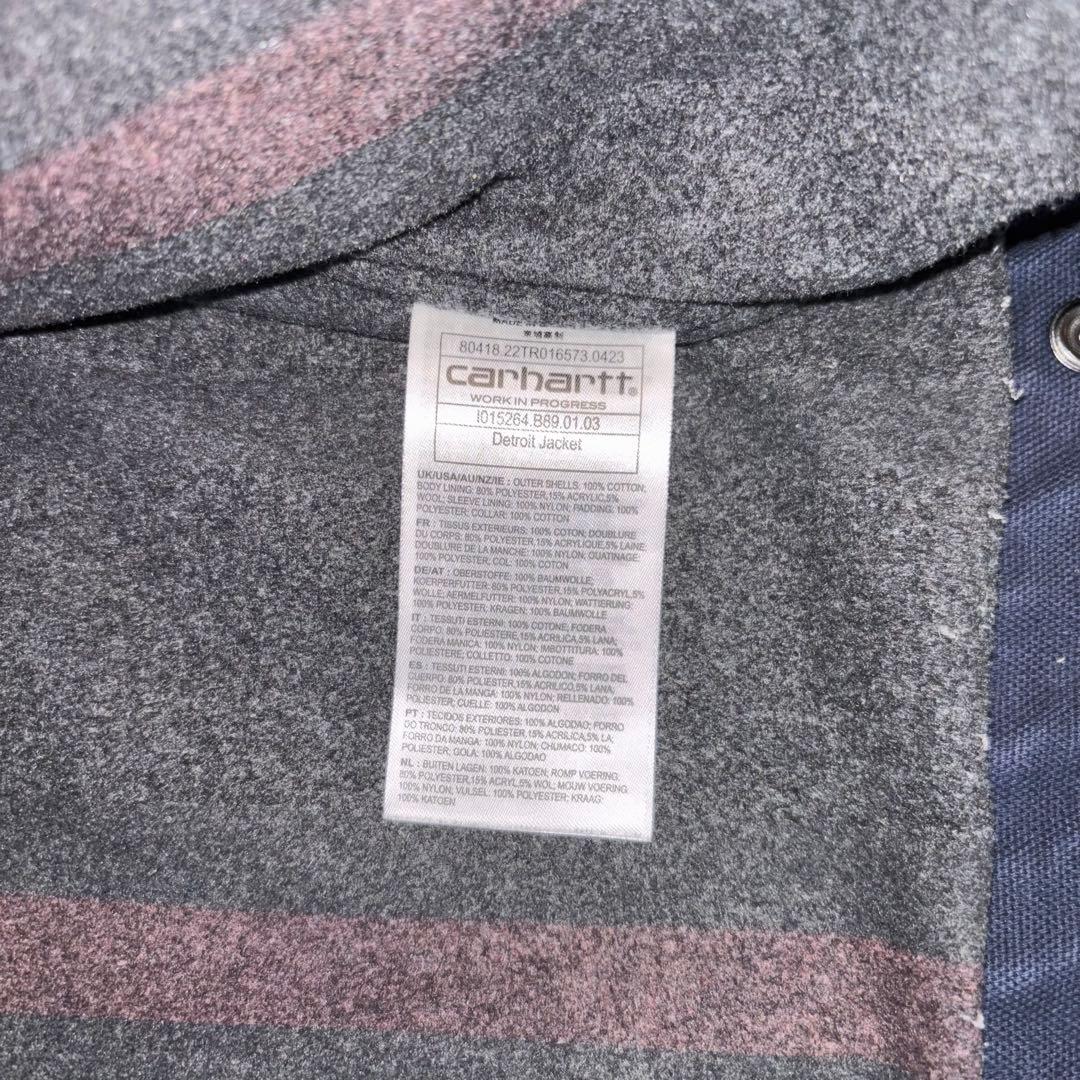 ジャケット・アウター Carhartt DETROIT JACKET - Navy