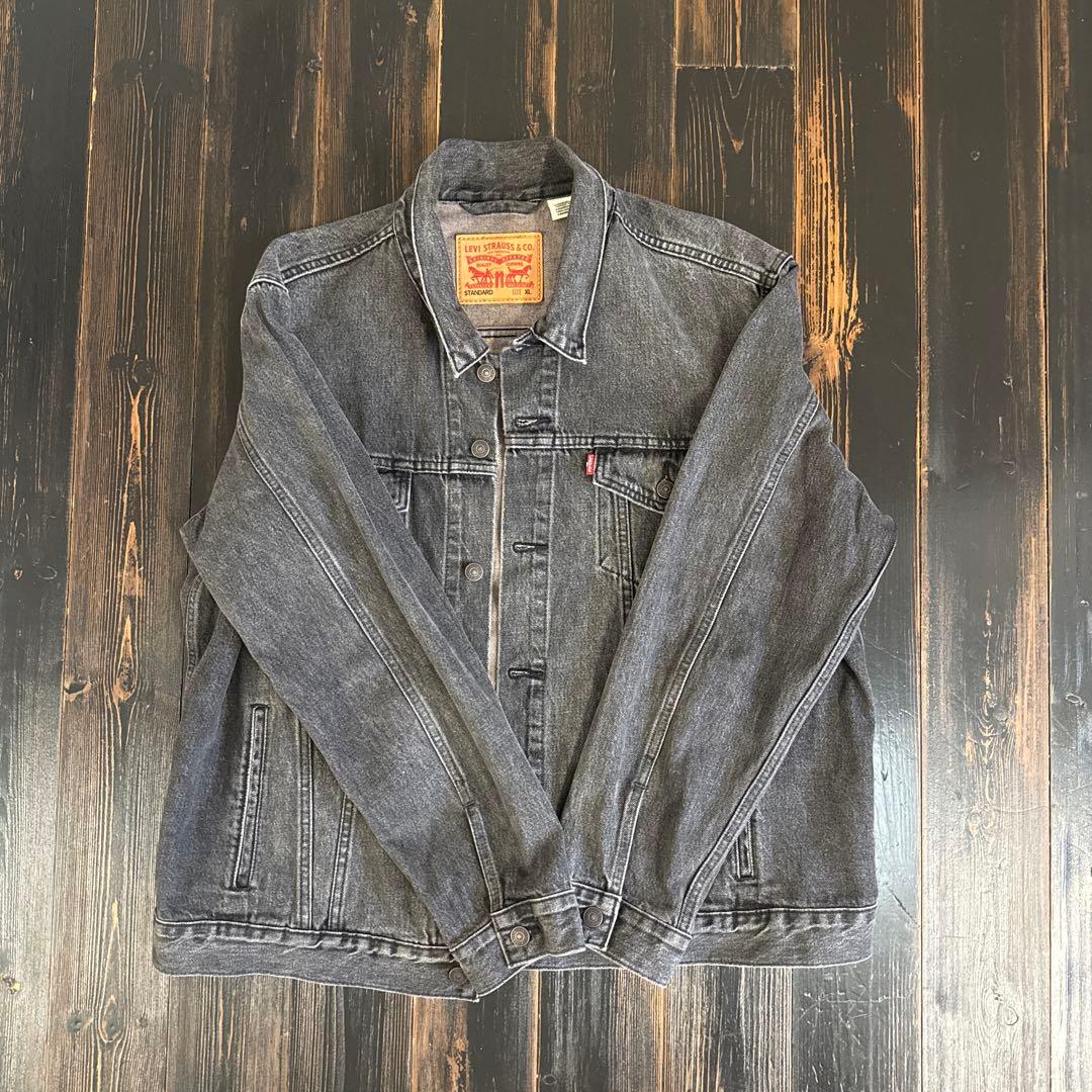 カ*ジ様 Levi's デニムジャケット XL ダークグレー